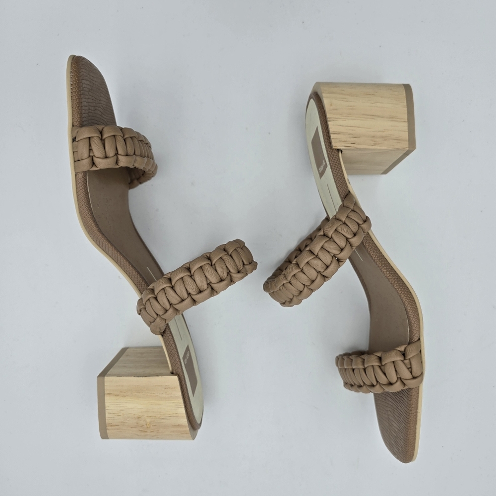 NWOT Dolce Vita Women's Zeno Heeled Sandals, Cafe Stella, Size 10 - Picture 9 of 16